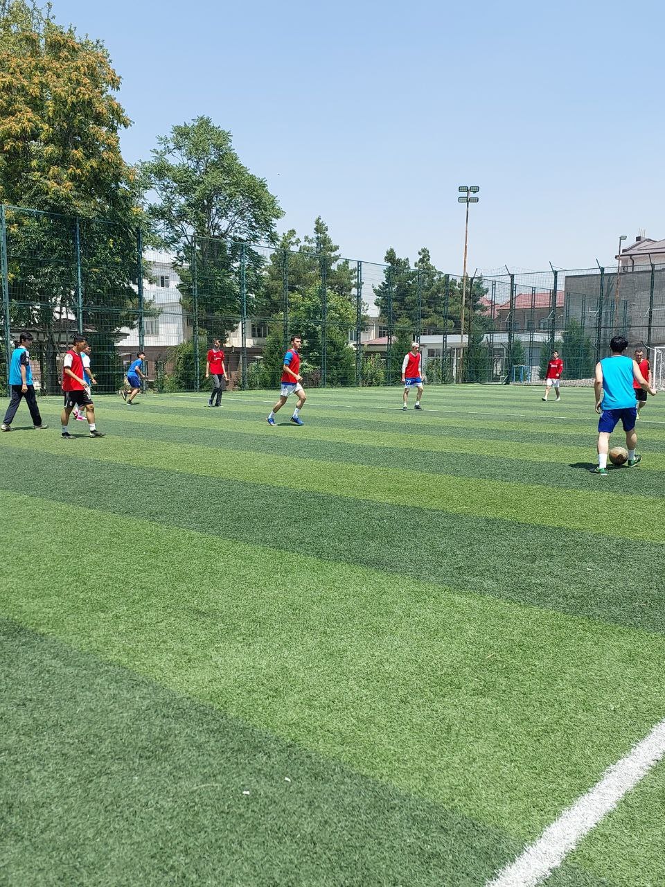 Toshkent arxitektura-qurilish universitetida "Dolzarb 90 kun" loyihasi doirasida futbol musobaqasi o'tkazildi